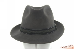 Fedora Mayser Garda grey brushed felt 57,5 [as new]